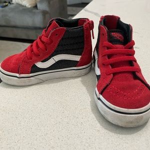 Vans High Tops (Toddler size 5.5)